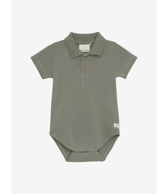 Enfant Enfant romper ss polo sea spray