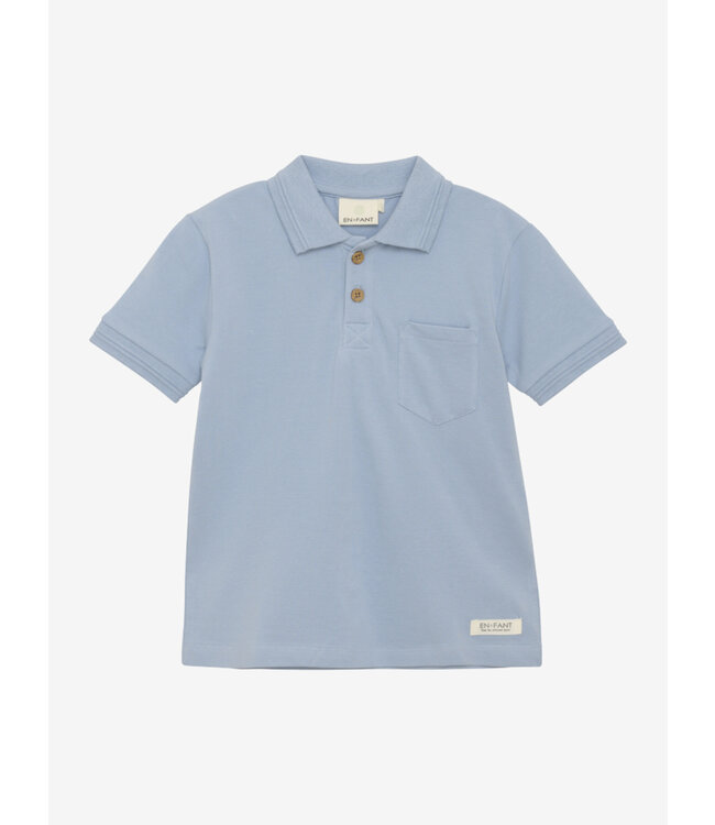 Enfant Enfant polo ss dusty blue