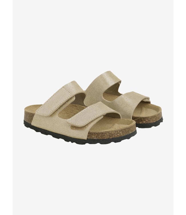 Enfant Enfant sandal nubuck leather champagne beige