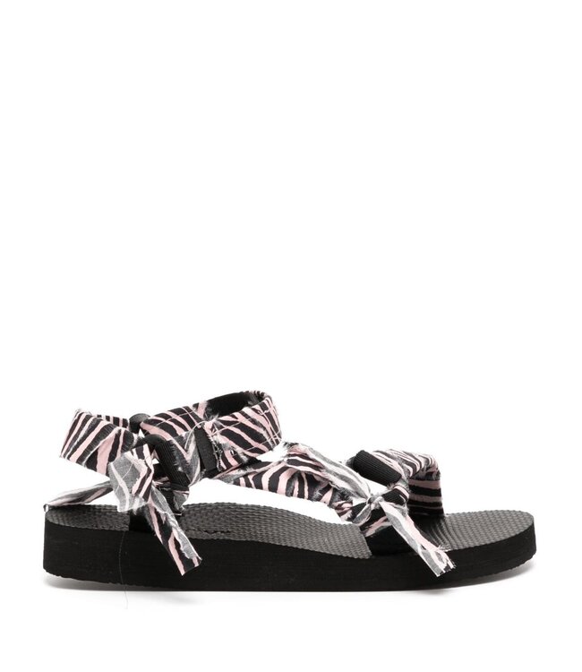 Arizona Love Arizona Love bandana sandals zebra print