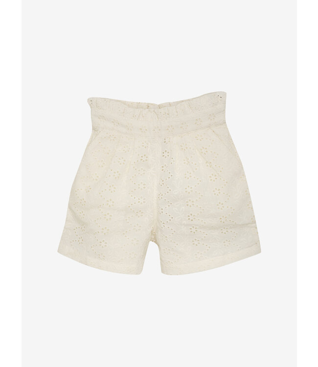 Enfant Enfant shorts broderie Anglaise eggnog