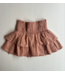 Buho Buho skirt plumeti lurex rose clay