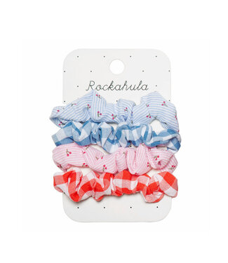 Rockahula Rockahula cherry ginham scrunchie set