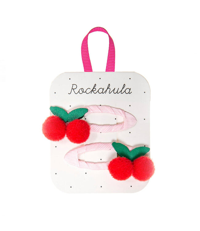 Rockahula Rockahula sweet cherry pom pom clips