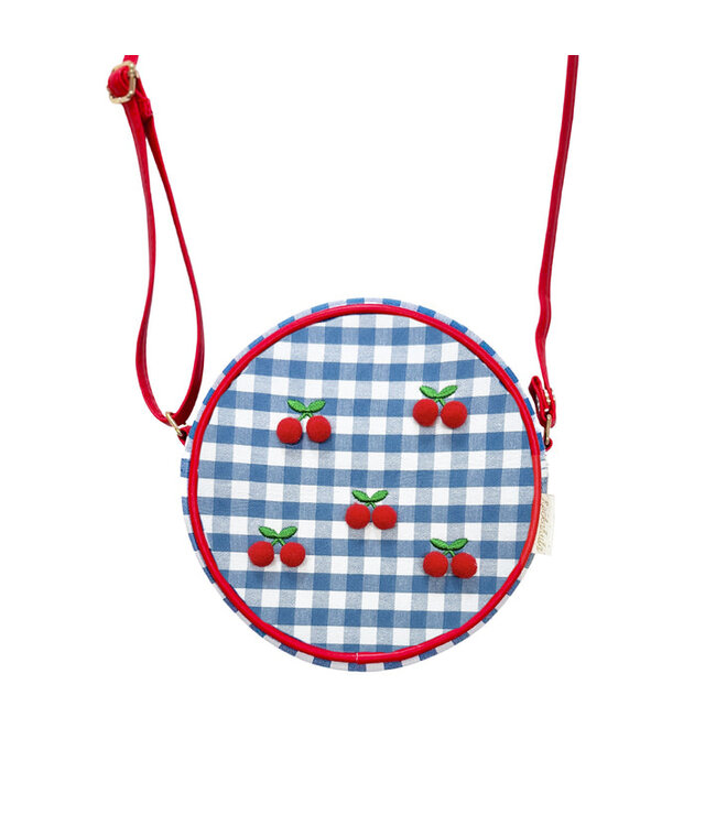 Rockahula Rockahula cherry pom pom ginham bag