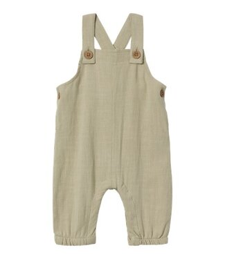 Lil 'Atelier Lil 'Atelier baby dolie loose overall moss gray