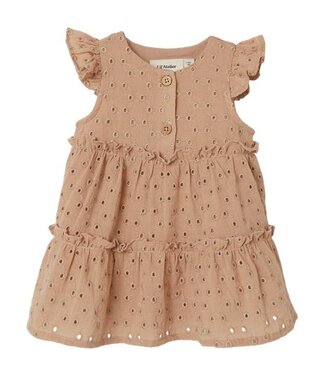 Lil 'Atelier Lil 'Atelier baby dress fang loose nougat