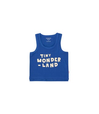 Tiny Cottons Tiny Cottons tank top tiny wonderland ultramarine