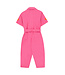 Tiny Cottons Tiny Cottons hearts jumpsuit dark pink