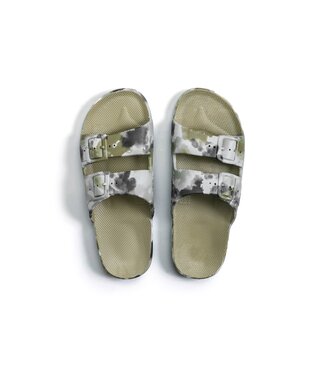 Freedom moses Freedom moses bandhani khaki slippers