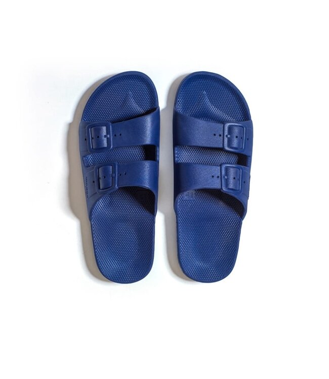 Freedom moses navy slippers