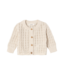 Lil 'Atelier Lil 'Atelier baby short knit cardigan fauci sandhsell