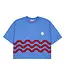 Jelly Mallow Jelly Mallow wave t-shirt blue