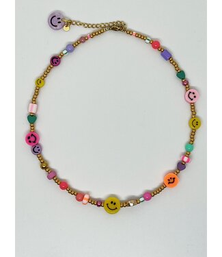 ByMelo ketting smiley