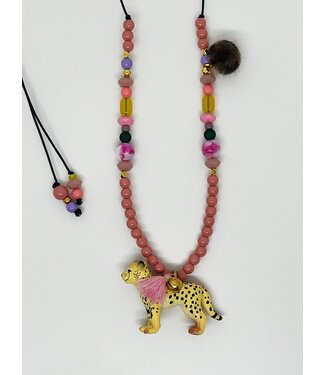 ByMelo dierenketting lou luipaard