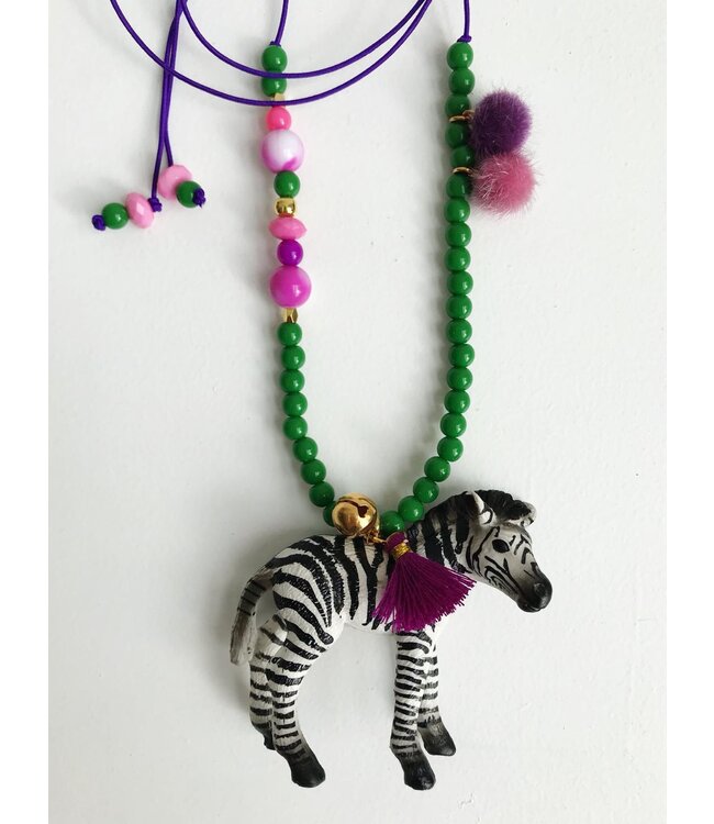 ByMelo ByMelo dierenketting zizi de zebra