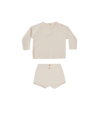 Quincy mae Quincy Mae summer knit set natural