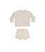 Quincy mae Quincy Mae summer knit set natural