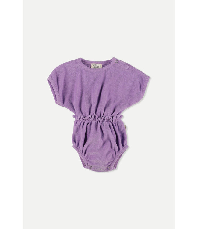 My Little Cozmo My little cozmo baby gianna playsuit toweling purple