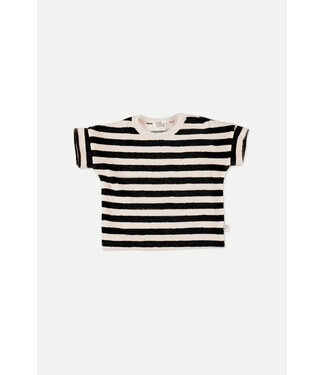 My Little Cozmo My little cozmo baby carter toweling shirt stipes navy