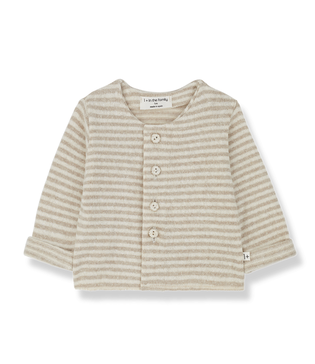 1+ in the family lara cardigan beige