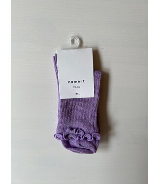 name it Name it Janna socks purple rose