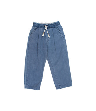 Buho denim drawstring pants