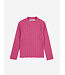 Bobo Choses turtleneck  fantasy rib pink