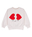 Wynken two lips love sweater ecru