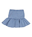 Wynken denim puff skirt pale bleach wash