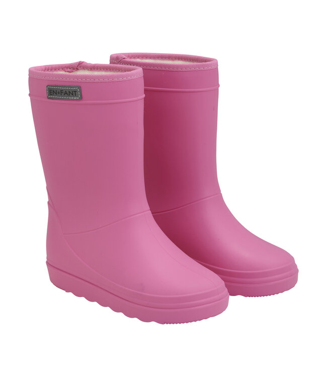 Enfant thermo boots solid carmine rose