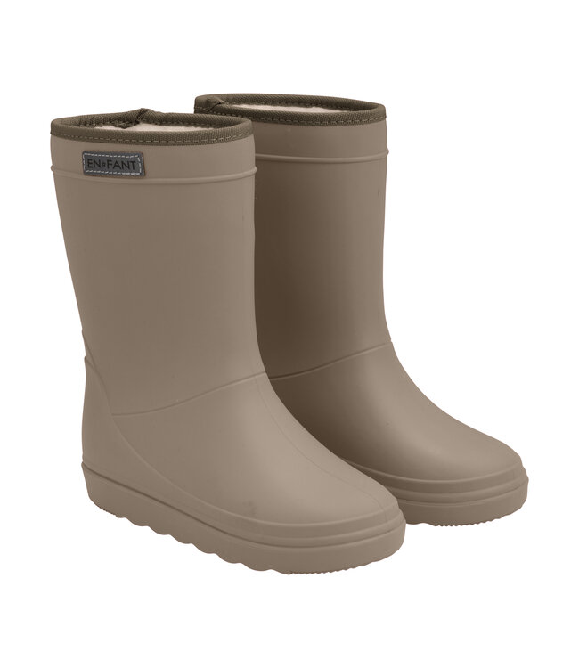 Enfant thermo boots solid pine bark