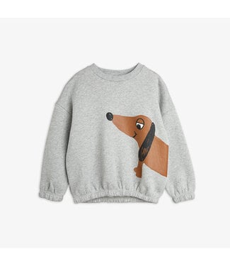 Mini Rodini big dog sweater grey melange