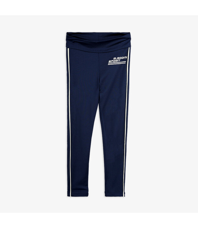 Mini Rodini sports leggings dark blue