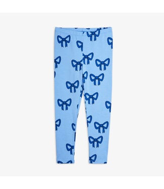 Mini Rodini bow leggings blue