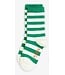 Mini Rodini society socks green stripe