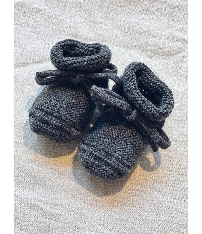 booties charcoal