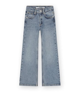 Homage farrah wide leg jeans mid wash