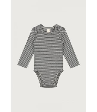 Gray label Gray label baby romper nearly black/cream