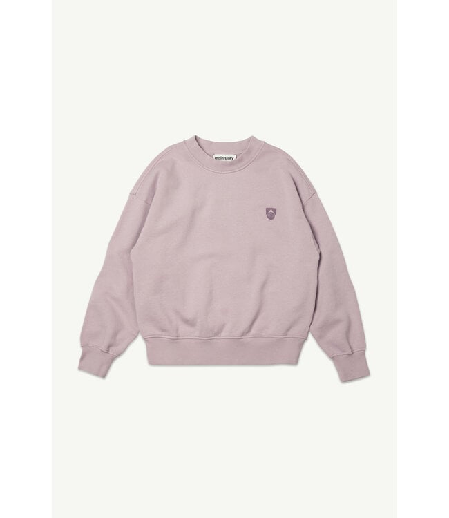 Main Story bubble sweatshirt rose fleece