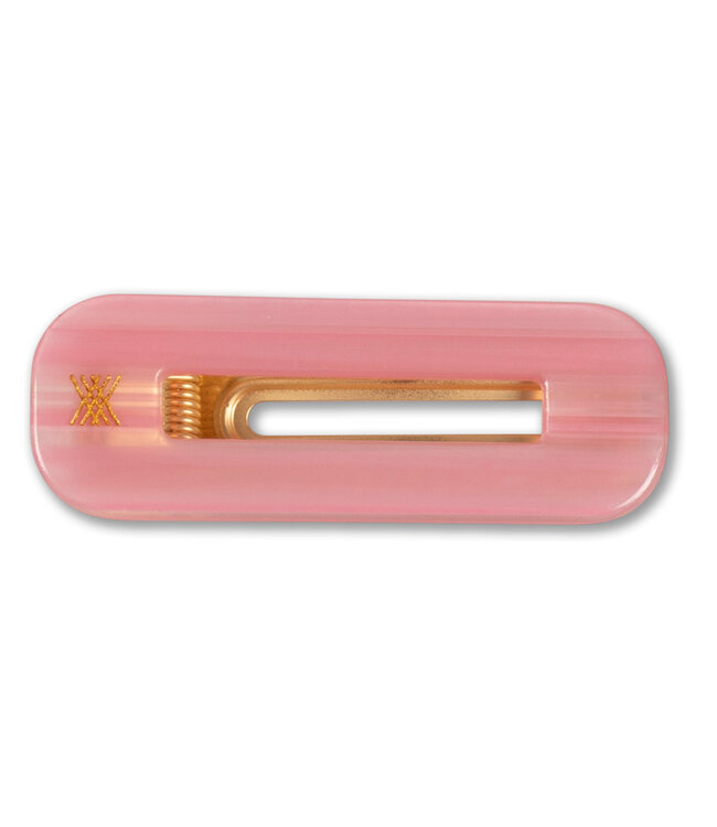 Haarclip squared soft pink