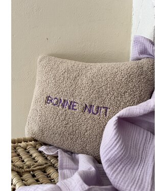 Atelier Pomme Atelier pomme pillow teddy beige