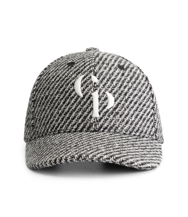 Charlie Petite jewel cap black/white