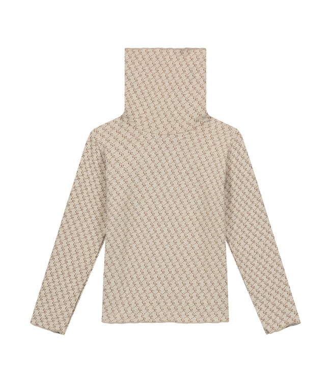 Charlie Petite june longsleeve with col beige melange