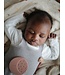 Mushie teether moon cloudy mauve