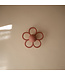Mushie rattle diasy teether