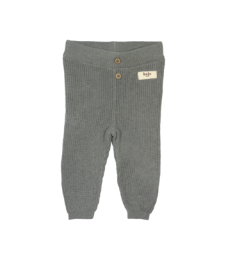 Baje Studio brawdy knitted pant greyish blue