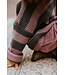 Yuki stripes knitted sweater heather