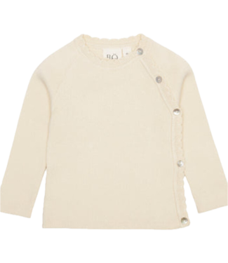 Kaya omslag blouse soft white