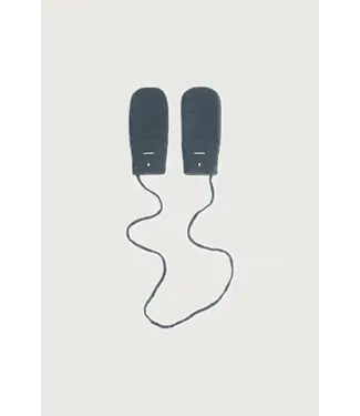 Gray label Gray label knitted mittens nearly black